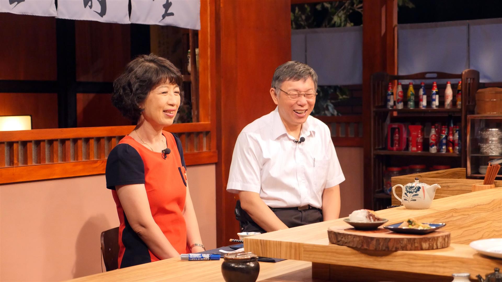 台北市長柯文哲與夫人陳佩琪醫師來《大雲時堂》作客啦!